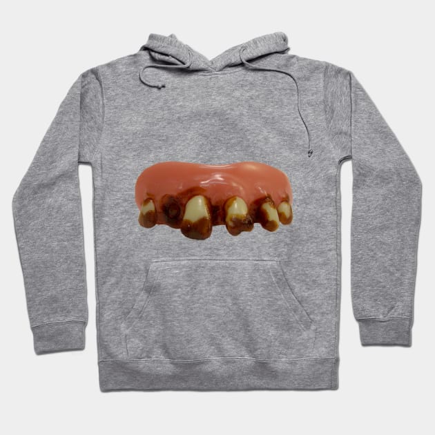 Rotten To The Core Bad Teeth Hoodie by Graffix